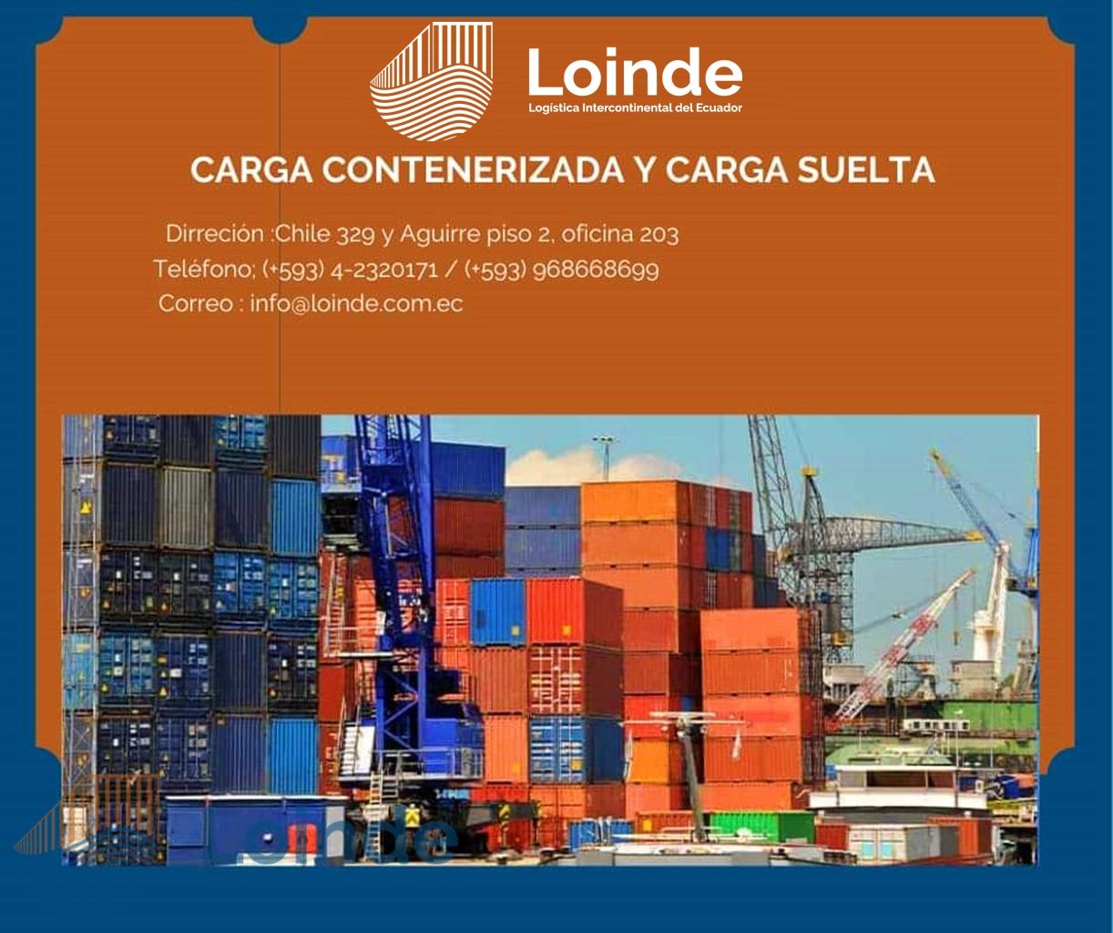 Agente De Aduanas En Guayaquil Logistica Aduanera Loinde Sa 4063